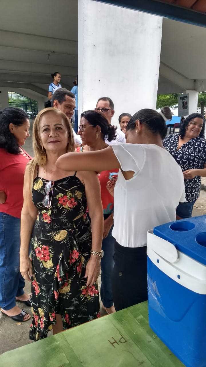 Camacã: Campanha de Vacinação contra Influenza (Gripe) alcança professores da rede pública 
